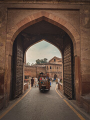 Entrance to the old city of Lahore Pakistan