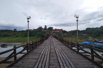 Wooden bridge