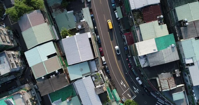 View in Taipei city streets.