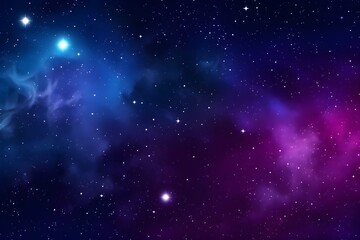 Abstract cosmic space background, ai generated