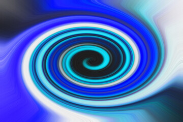Stylish creative abstract background. Colored lines spiraling