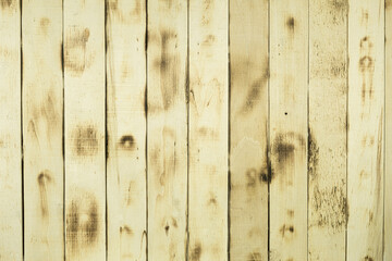 Old wooden background from dark natural wood in grunge style