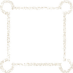 Abstract Frame Unique Text Box