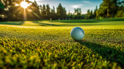 Generative AI. Precision and Strategy: The Art of Golf on Green Fairways