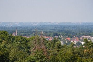 Panorama Brzeska widziana z Jadownik | Panorama of the Brzesko seen from Jadowniki