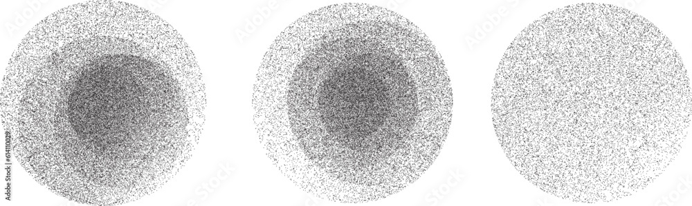 Poster distorted geometric shape . minimal art design . noise destroyed logo . trendy grainy shapes . graph