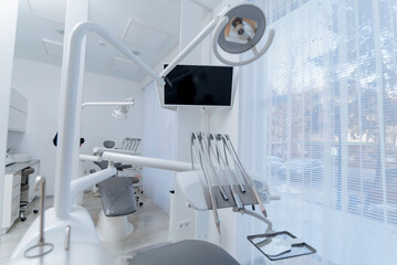 dental chair in hospital