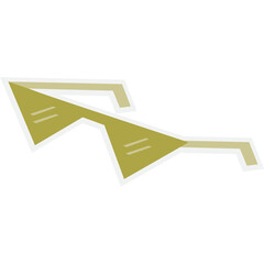 Vector secret agent Violet and Gwen stickers.