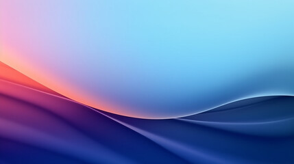 Fototapeta premium Color waves gradient color change presentation business background web site backdrop for slides, AI-Generated illustration