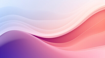 Waves gradient color change, red blue white change of colors AI-Generated background banner for presentations with copy space curved colorful template powerpoint