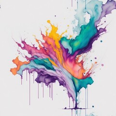 Fototapeta premium Watercolor art