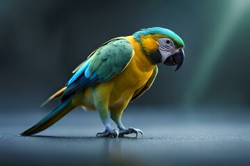 blue winged macaw