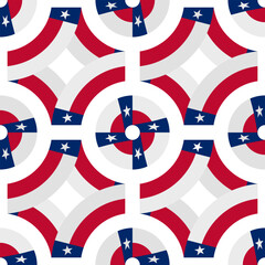 Obraz premium texas state flag pattern. tracery design. abstract background. vector illustration