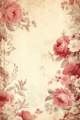 Shabby chic vintage blank faded paper