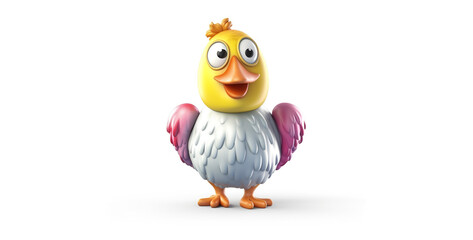 cartoon chicken As a inflatable helium hd wallpaper 