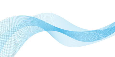 Abstract flowing wave lines. Design element for technology, science, modern concept.vector eps 10