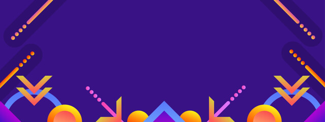 flat geometric background