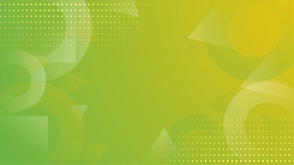 Obraz premium green yellow mono multipurpose abstract background