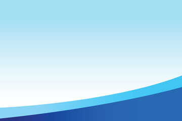 Abstract blue background in a flat design style. Abstract blue vector background for a presentation.