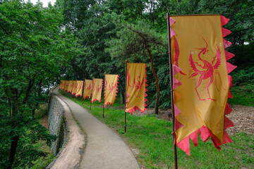 Gongsanseong Fortress is a mountain castle in Gongju, South Korea.