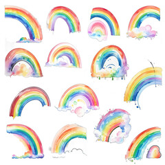 collection of rainbow