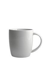 Blank white mug for mockup isolated on a transparent background, Generative AI