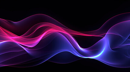 Abstract neon lines for background or wallpaper