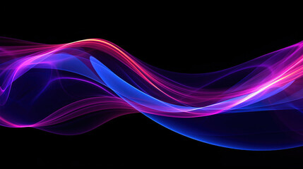 Abstract neon lines for background or wallpaper