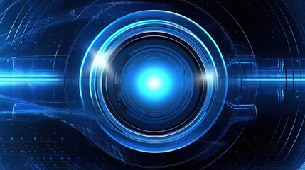 Abstract technology illustration for background or wallpaper