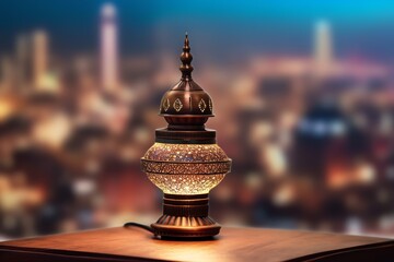 A tractor painted in stars and stripes represent american dream. generative AI