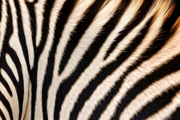 Fototapeta na wymiar zebra skin texture. close up of zebra. zebra skin background