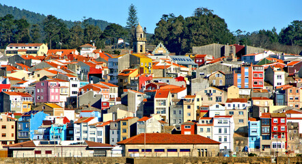 Fototapeta na wymiar View from A Guarda, Galicia