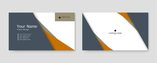 colorful business card