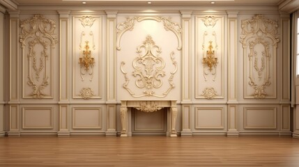 Classy and Luxurious Interior Wall backdrop