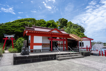 Fototapeta premium 射楯兵主神社 - 釜蓋神社
