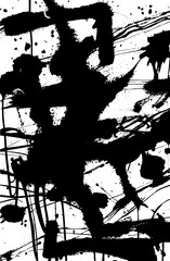 Grunge background black and white vector