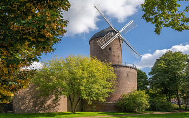 Windmill, Kempen, North Rhine Westphalia, Germany