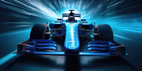 Photo sur Plexiglas F1 Formula 1 Cars, Illustration, Generative AI