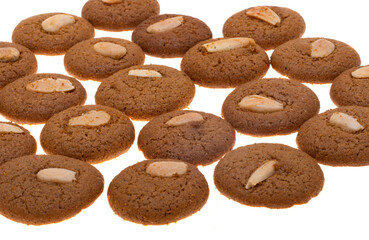 Madeira cookies isolated