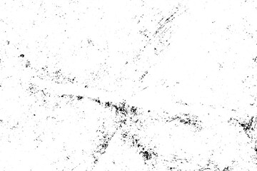 Grunge black and white vector texture. Monochrome dirty background. Abstract worn surface