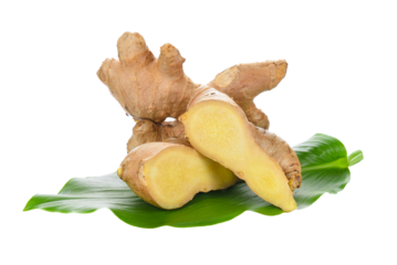 ginger root on transparent png