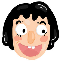 person with a smile
