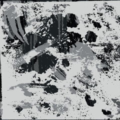 Black and white abstract grunge background