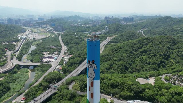 The waste incinerator in Taipei.