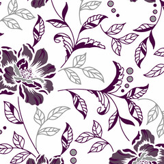 Fototapeta na wymiar Abstract Floral colour vector pattern design suitable for fashion and fabric needs