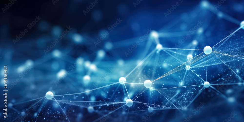 Poster network connection fiber optic , abstract futuristic network lines background , network technology a