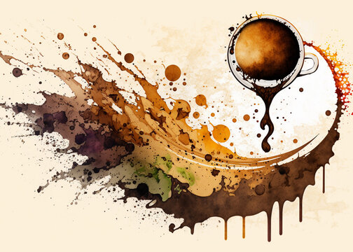 Illustration Caf&eacute;