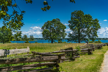 Fototapeta na wymiar Nature View at Upper Canada Village