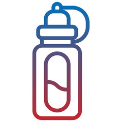 water line icon,linear,outline,graphic,illustration