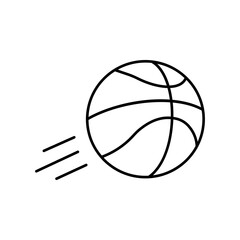 Field ball Outline Vector Icon that can easily edit or modify

